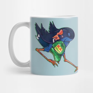 Funny Pukeko Aotearoa New Zealand Mug